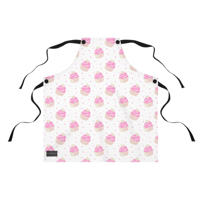Cute Cupcake Pattern Apron - Perfect for Bakers & Gift Giving