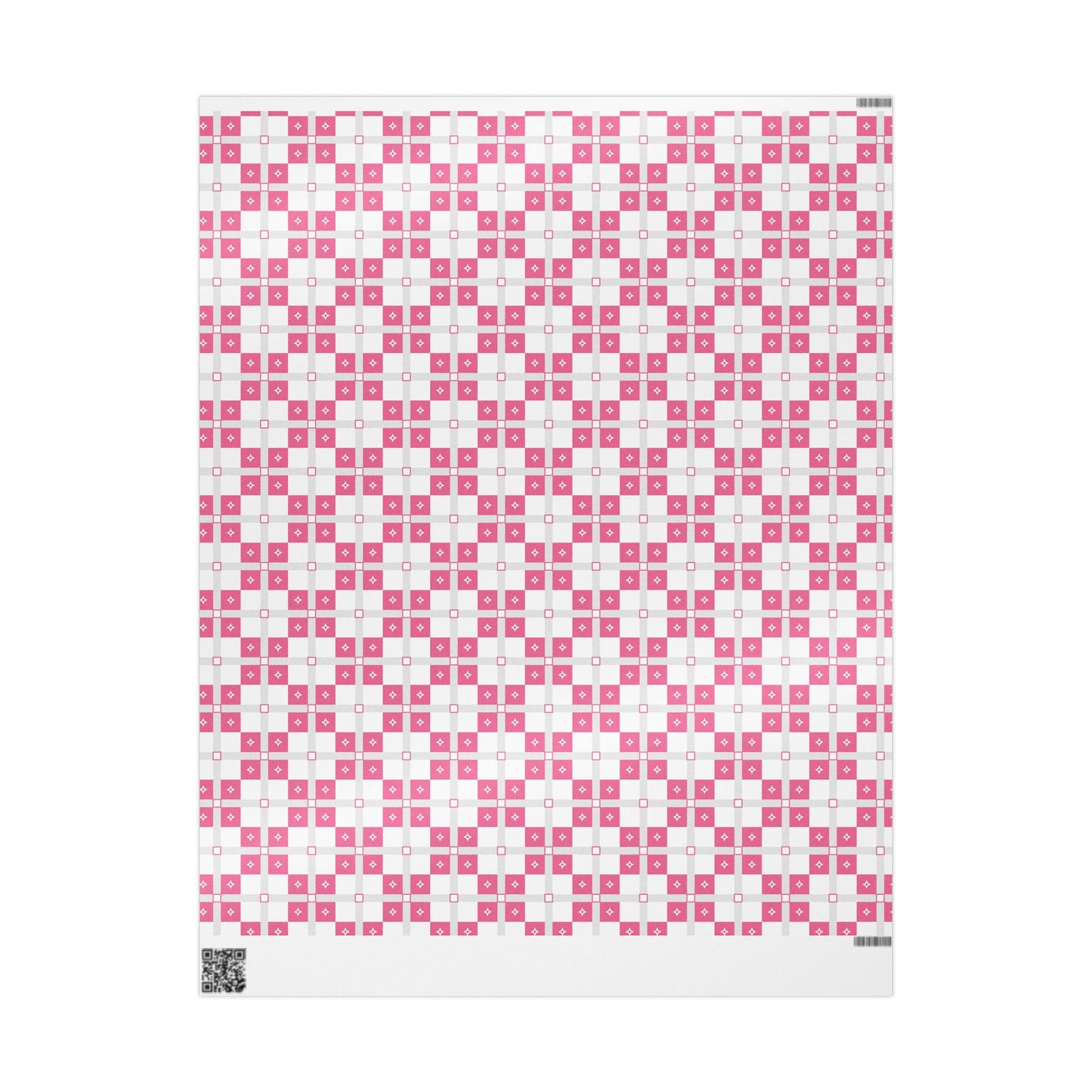 Chic Pink Patterned Wrapping Paper, Gift Wrapping, Birthday, Holiday, Celebration, Eco-Friendly Wrapping, Decorative Gift Wrap