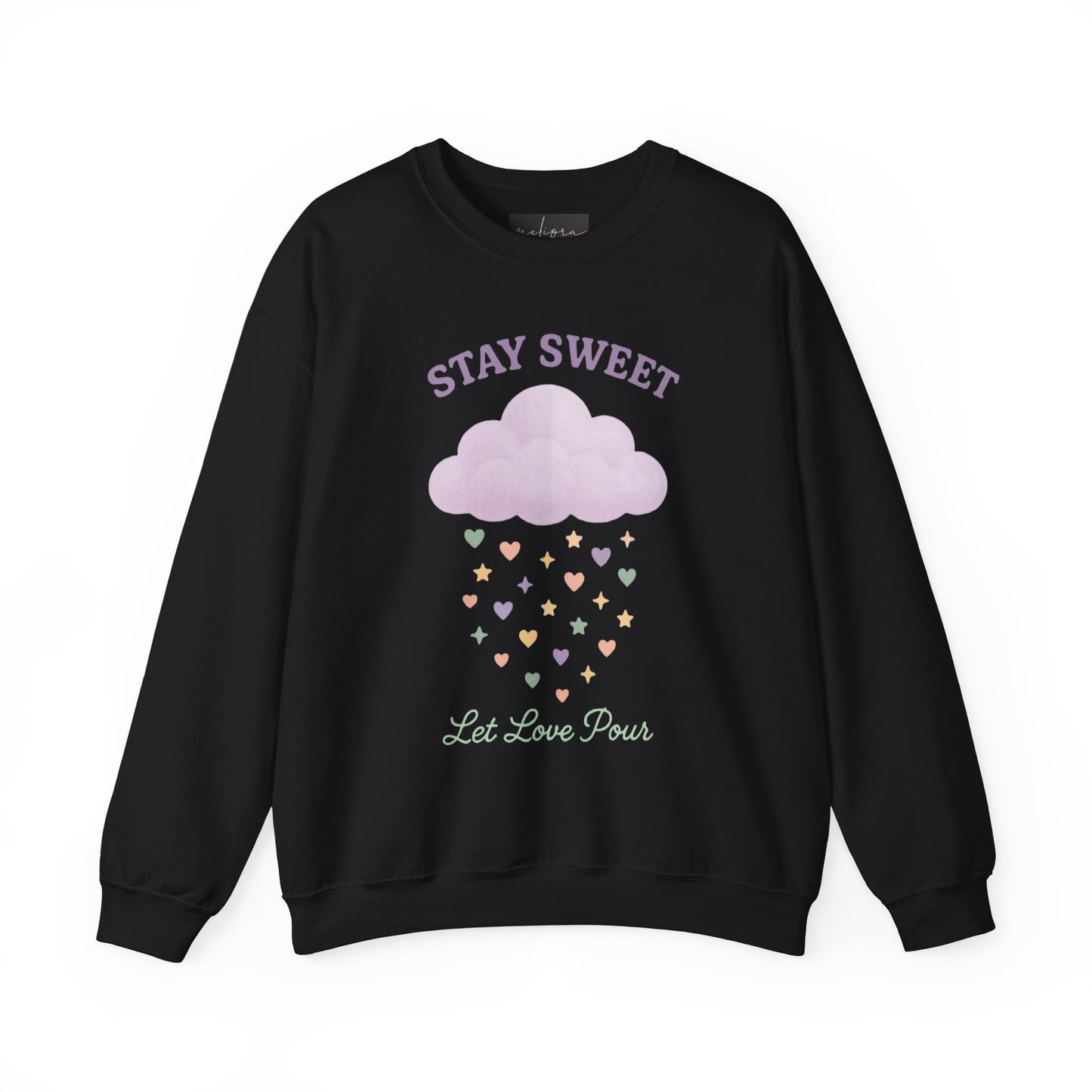 سويت شيرت Stay Sweet Crewneck - تصميم Let Love Pour