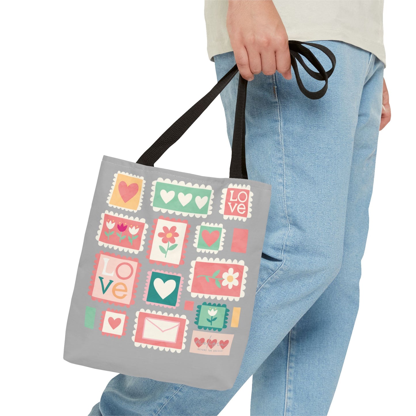 Stamped with Love, Sealed by Mom Tote Bag for Moms