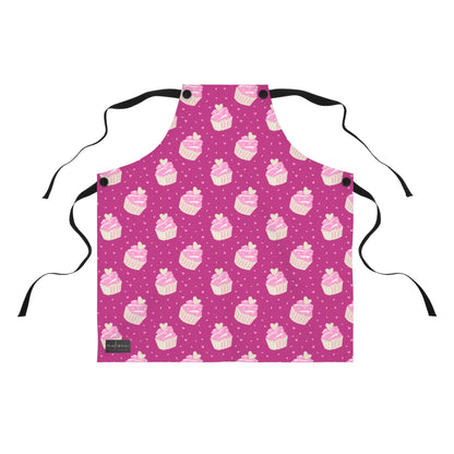 Cute Cupcake Pattern Apron - Perfect for Bakers & Gift Giving