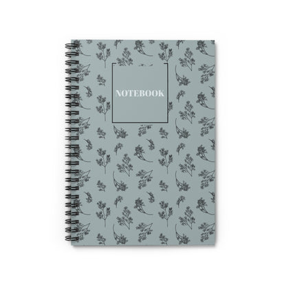 Elegant Floral Spiral Notebook - Perfect for Notes & Journaling