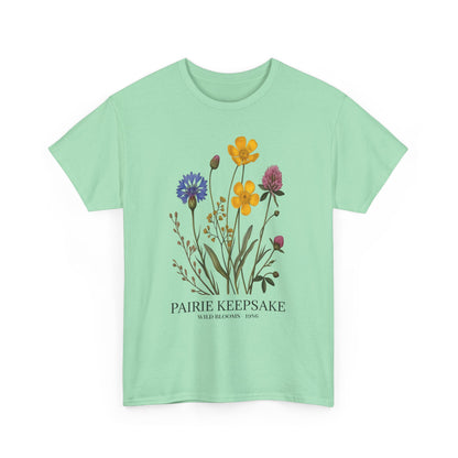Floral Keepsake Tee, Unisex T-Shirt, Nature Lover Gift, Floral Print Apparel, Casual Wear, Botanical Tee
