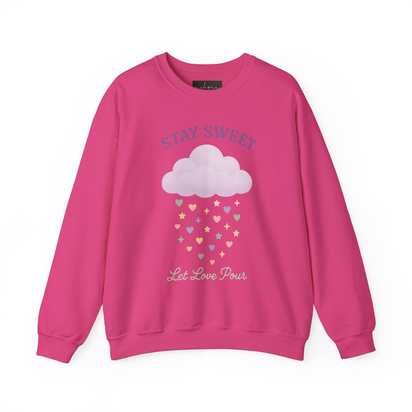 سويت شيرت Stay Sweet Crewneck - تصميم Let Love Pour