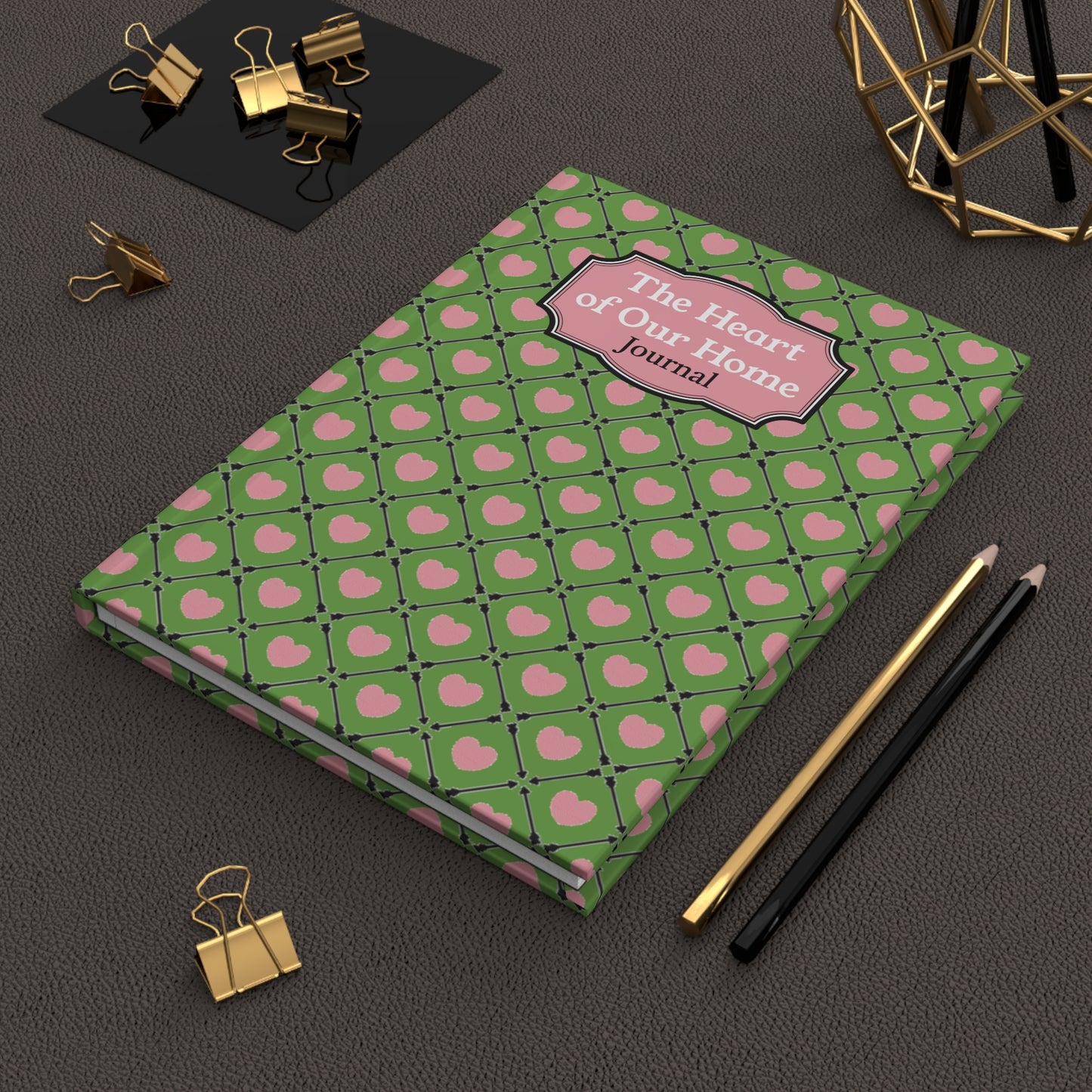 The Heart of Our Home Hardcover Journal for Self-Reflection and Gift Giving