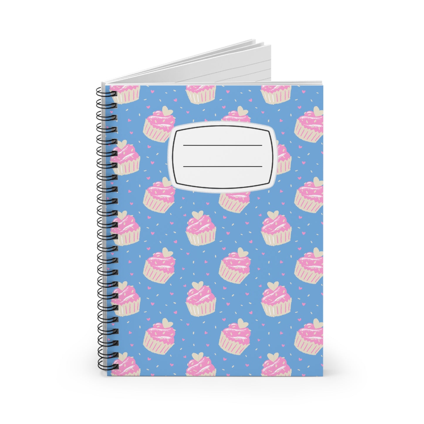 Cupcake-Themed Spiral Notebook for Food Lovers, Cute Journal for Baking Enthusiasts, Perfect Gift for Birthdays, Stationery for [...]