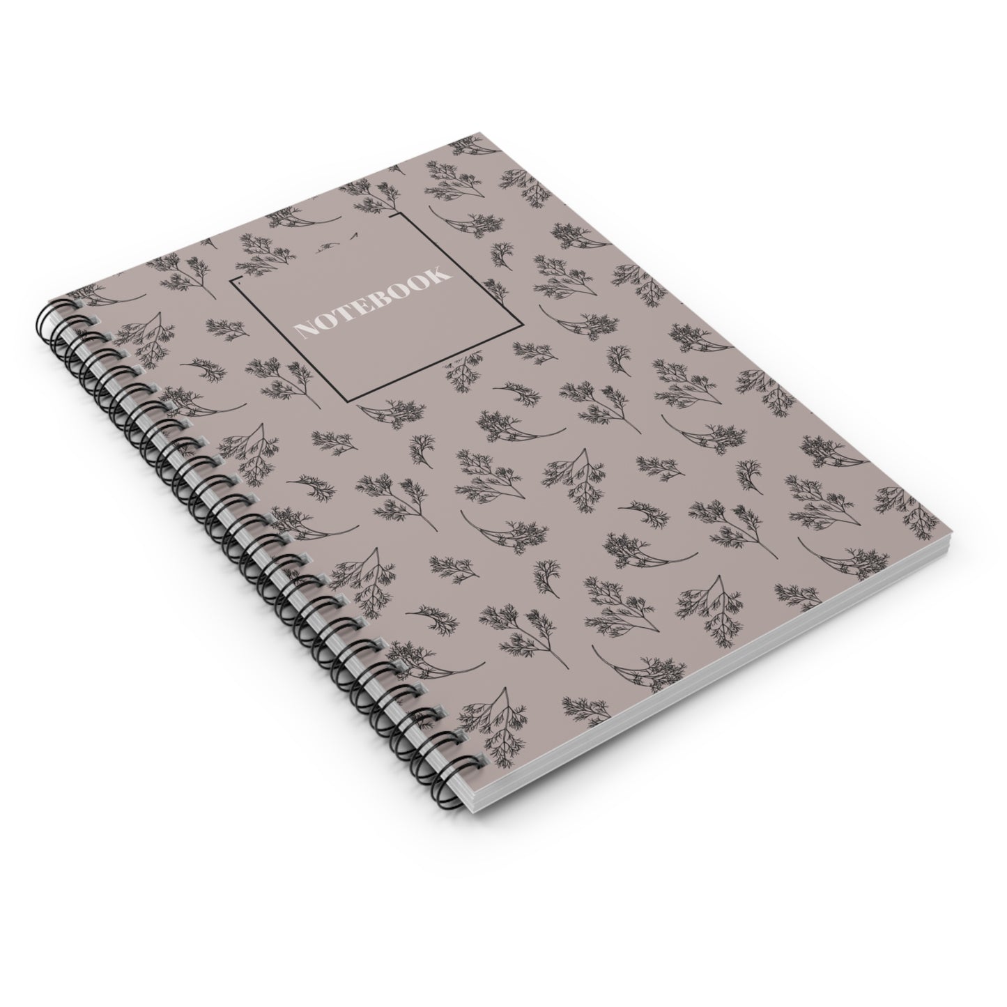 Elegant Floral Spiral Notebook - Perfect for Notes & Journaling