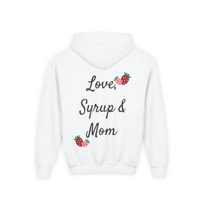 Strawberry Pancake Hoodie - Sweet and Fun Sweatshirt for Kids