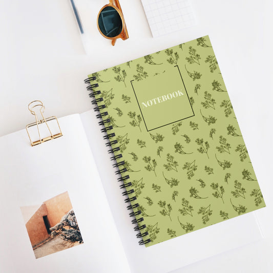 Elegant Floral Spiral Notebook - Perfect for Notes & Journaling