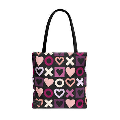 Mother's Day Heart Pattern Tote Bag - Stylish and Practical