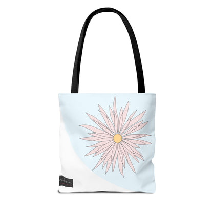 Mom's Heart Tote Bag - A Tote Full of Love with Floral Design