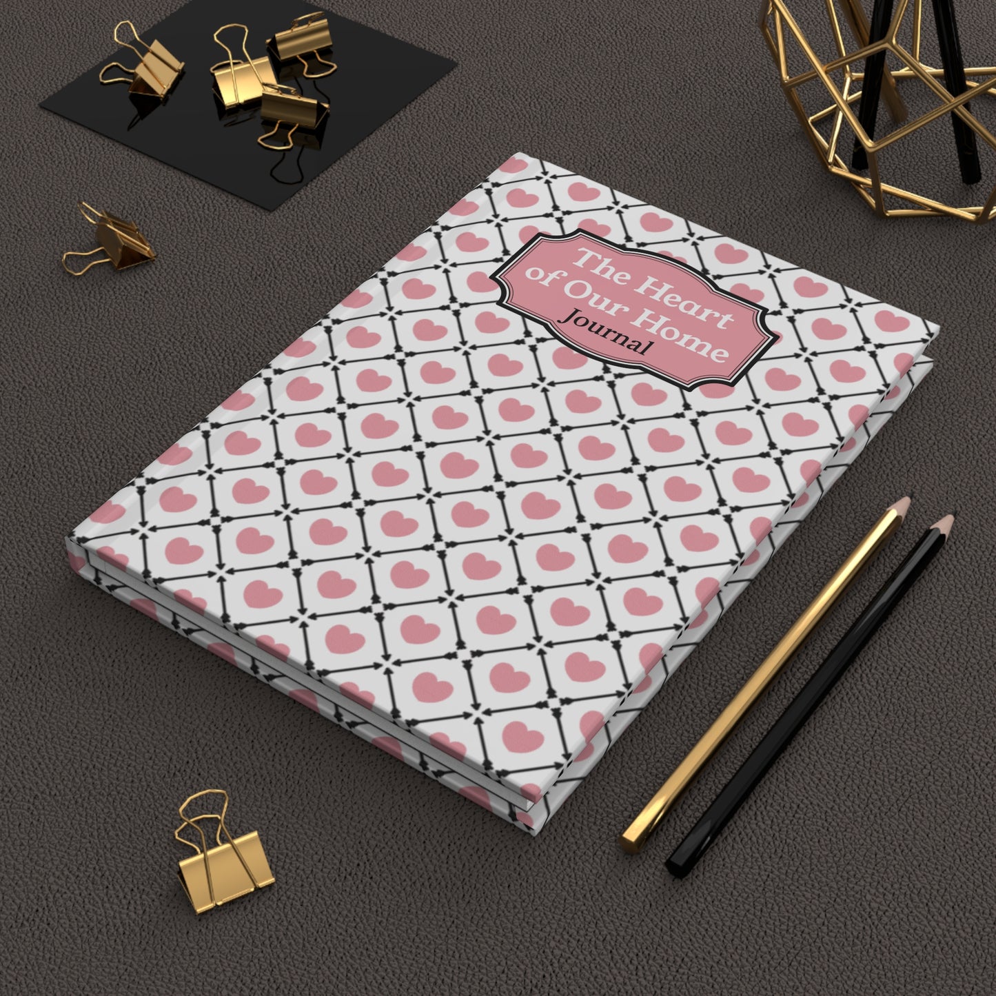 The Heart of Our Home Hardcover Journal for Self-Reflection and Gift Giving