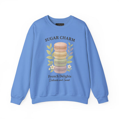 سويت شيرت ماكارون من Sugar Charm - رقبة دائرية من Heavy Blend™
