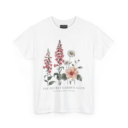 Floral Garden Club Tee | Nature Lovers, Gift for Gardeners, Spring Fashion, Casual Wear, Eco-Friendly Apparel