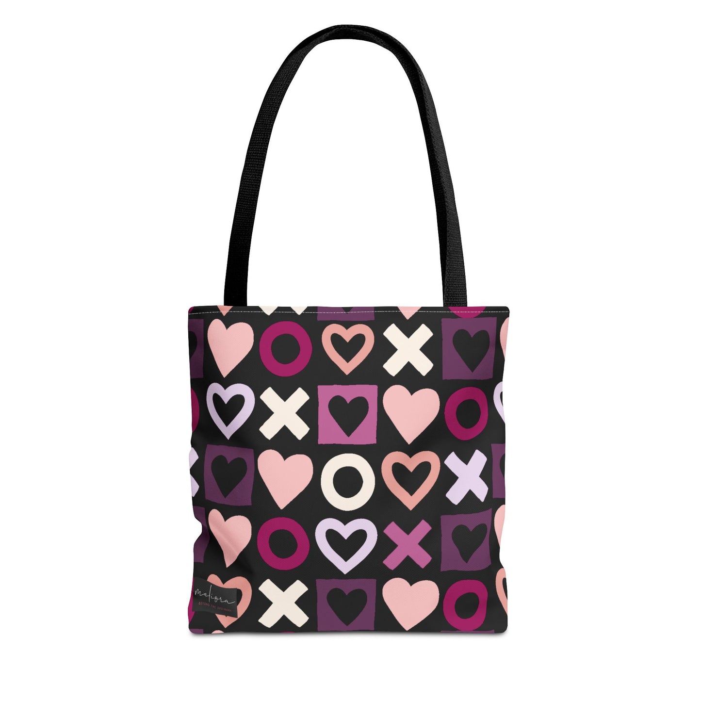 Mother's Day Heart Pattern Tote Bag - Stylish and Practical