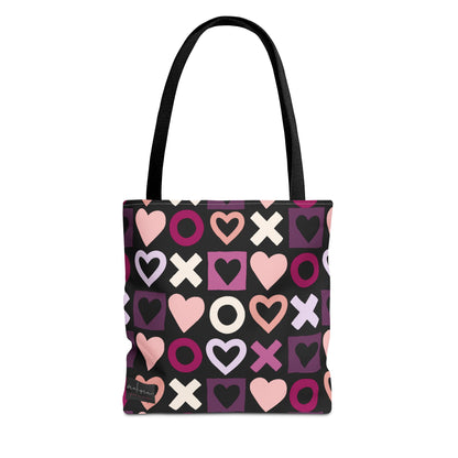 Mother's Day Heart Pattern Tote Bag - Stylish and Practical