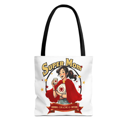 Super Mom Tote Bag – Running on Love & Caffeine