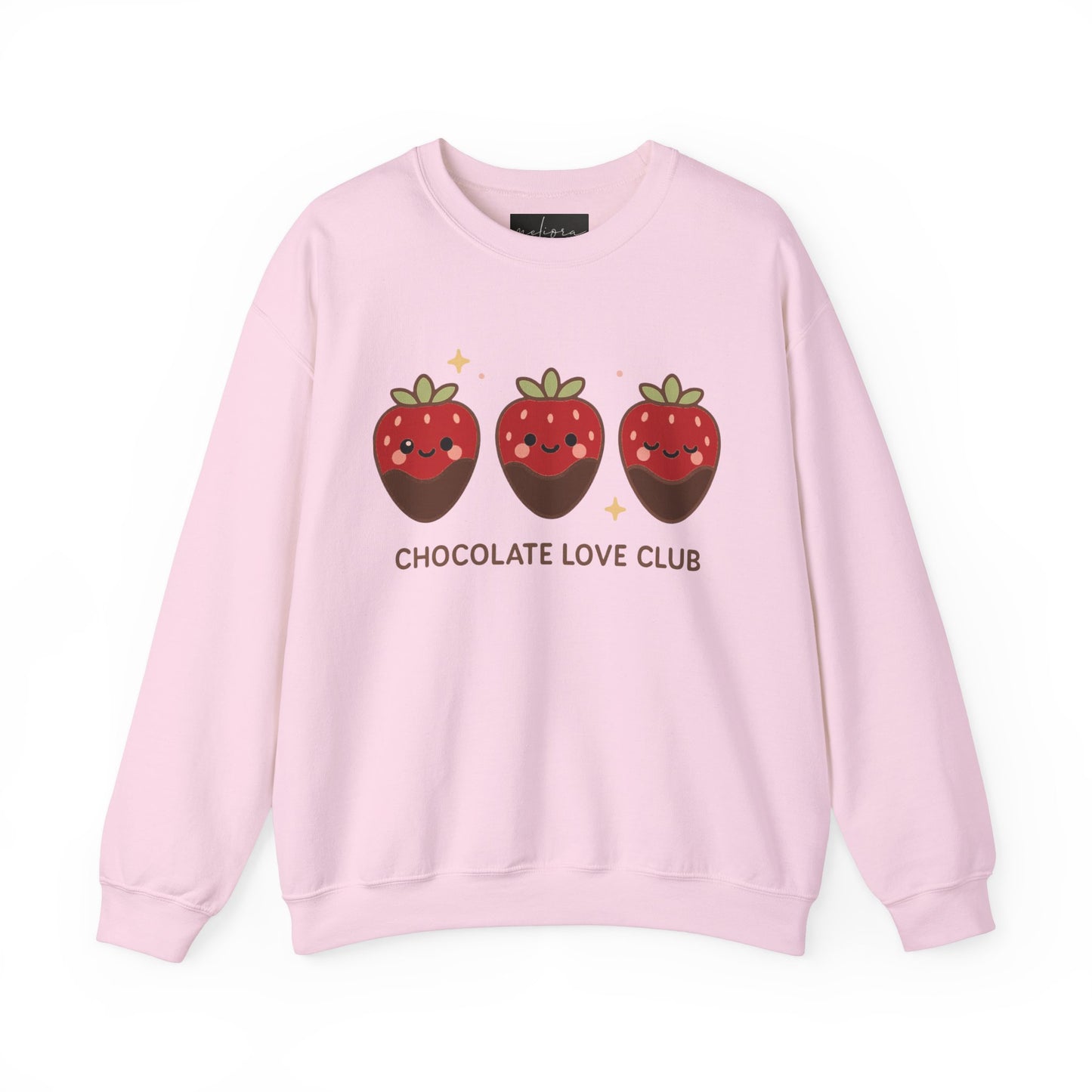 سويت شيرت بياقة دائرية من Chocolate Love Club - سترة دافئة للأحباب
