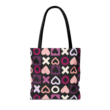 Mother's Day Heart Pattern Tote Bag - Stylish and Practical