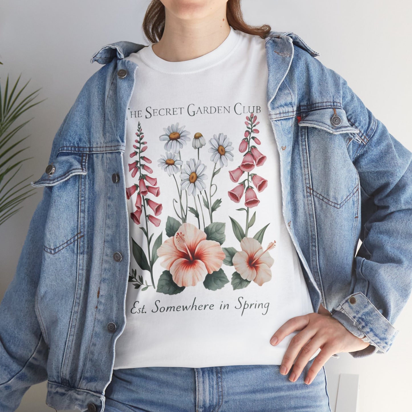 Floral Spring Tee - Relaxed Fit Cotton Shirt for Garden Lovers, Gift for Nature Enthusiasts, Perfect for Spring Celebrations, [...]
