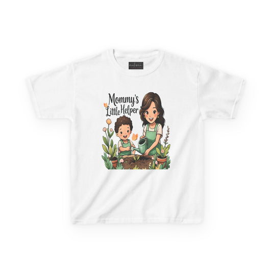 Mommy's Little Helper Kids Tee - Cute Gardening Design for Little Helpers