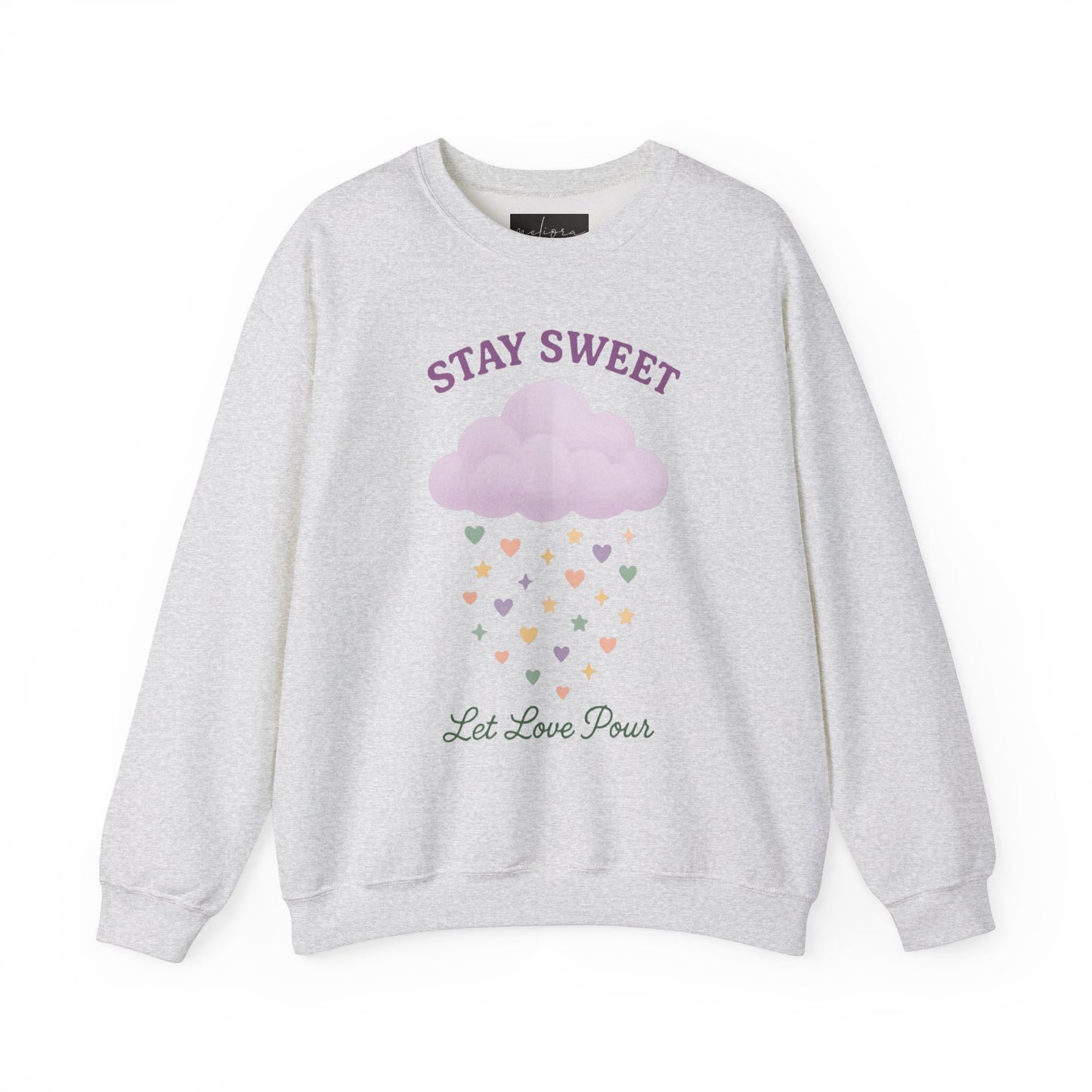 سويت شيرت Stay Sweet Crewneck - تصميم Let Love Pour