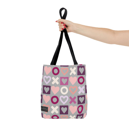 Mother's Day Heart Pattern Tote Bag - Stylish and Practical