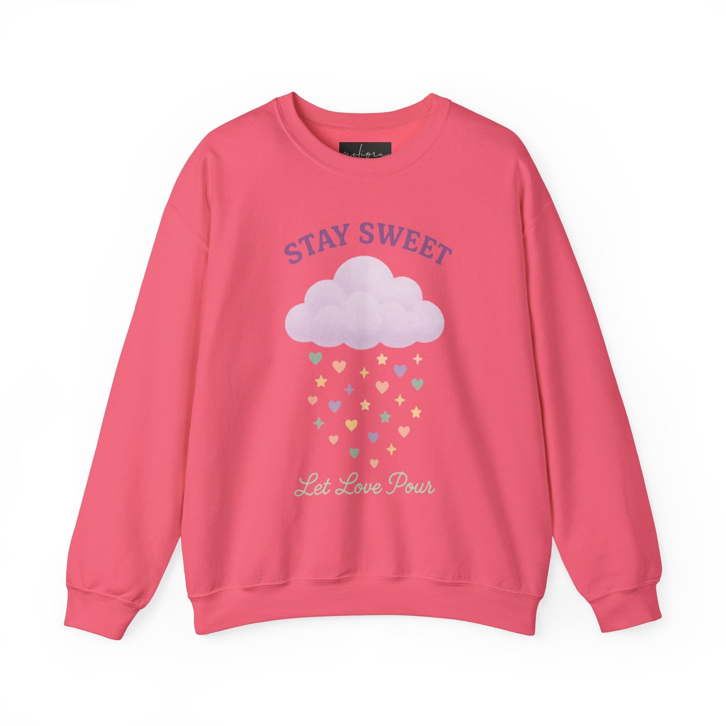 سويت شيرت Stay Sweet Crewneck - تصميم Let Love Pour
