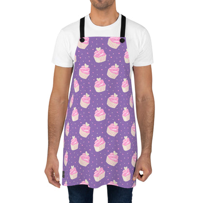 Cute Cupcake Pattern Apron - Perfect for Bakers & Gift Giving