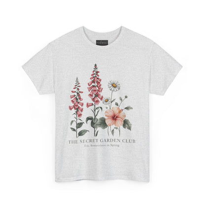 Floral Garden Club Tee | Nature Lovers, Gift for Gardeners, Spring Fashion, Casual Wear, Eco-Friendly Apparel
