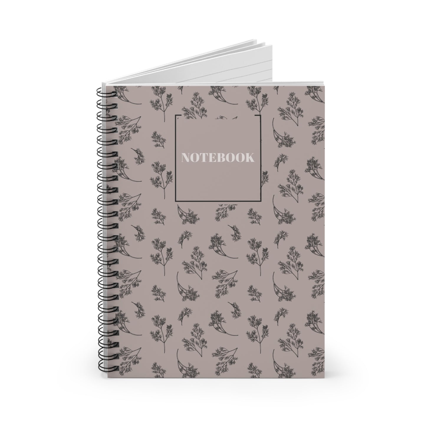Elegant Floral Spiral Notebook - Perfect for Notes & Journaling