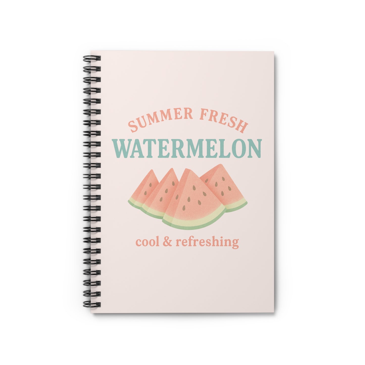 Summer Fresh Watermelon Spiral Notebook - Perfect for Notes & Summer Vibes