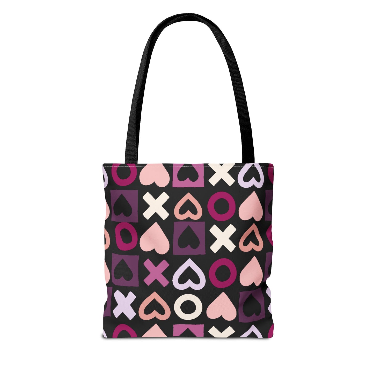 Mother's Day Heart Pattern Tote Bag - Stylish and Practical