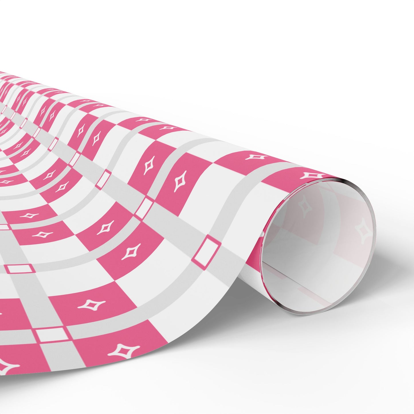 Chic Pink Patterned Wrapping Paper, Gift Wrapping, Birthday, Holiday, Celebration, Eco-Friendly Wrapping, Decorative Gift Wrap