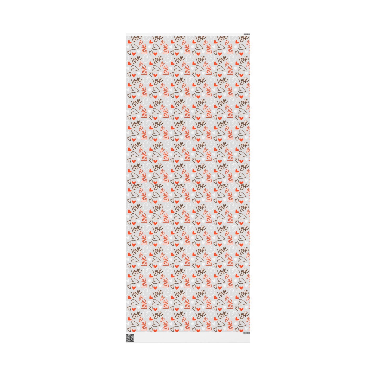 Heartfelt Gift Wrapping Paper, Romantic Gift Wrap, Love Themed Wrapping Paper, Valentine's Day, Wedding, Party Supplies