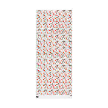 Heartfelt Gift Wrapping Paper, Romantic Gift Wrap, Love Themed Wrapping Paper, Valentine's Day, Wedding, Party Supplies