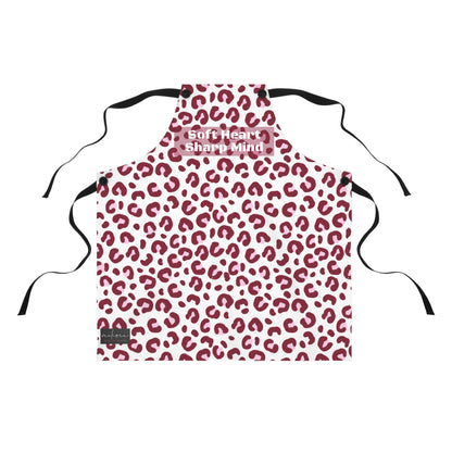 Chic Leopard Print Apron for Stylish Cooking