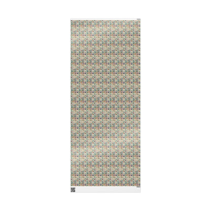Charming Floral Wrapping Paper, Gift Wrap for Special Occasions, Birthday, Wedding, Holiday, Eco-Friendly Gift Wrapping