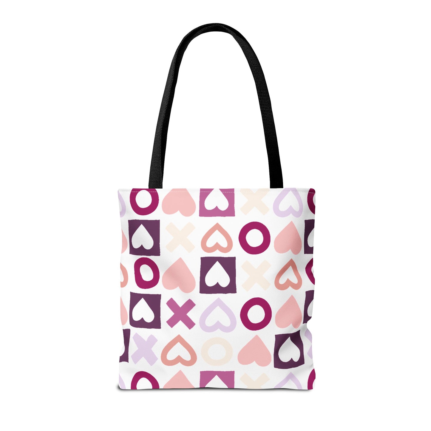 Mother's Day Heart Pattern Tote Bag - Stylish and Practical