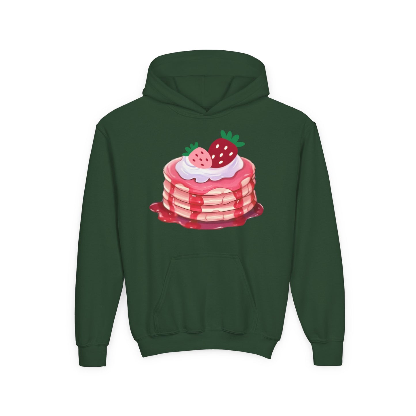 Strawberry Pancake Hoodie - Sweet and Fun Sweatshirt for Kids