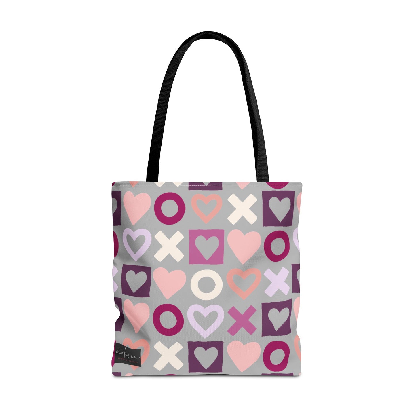 Mother's Day Heart Pattern Tote Bag - Stylish and Practical