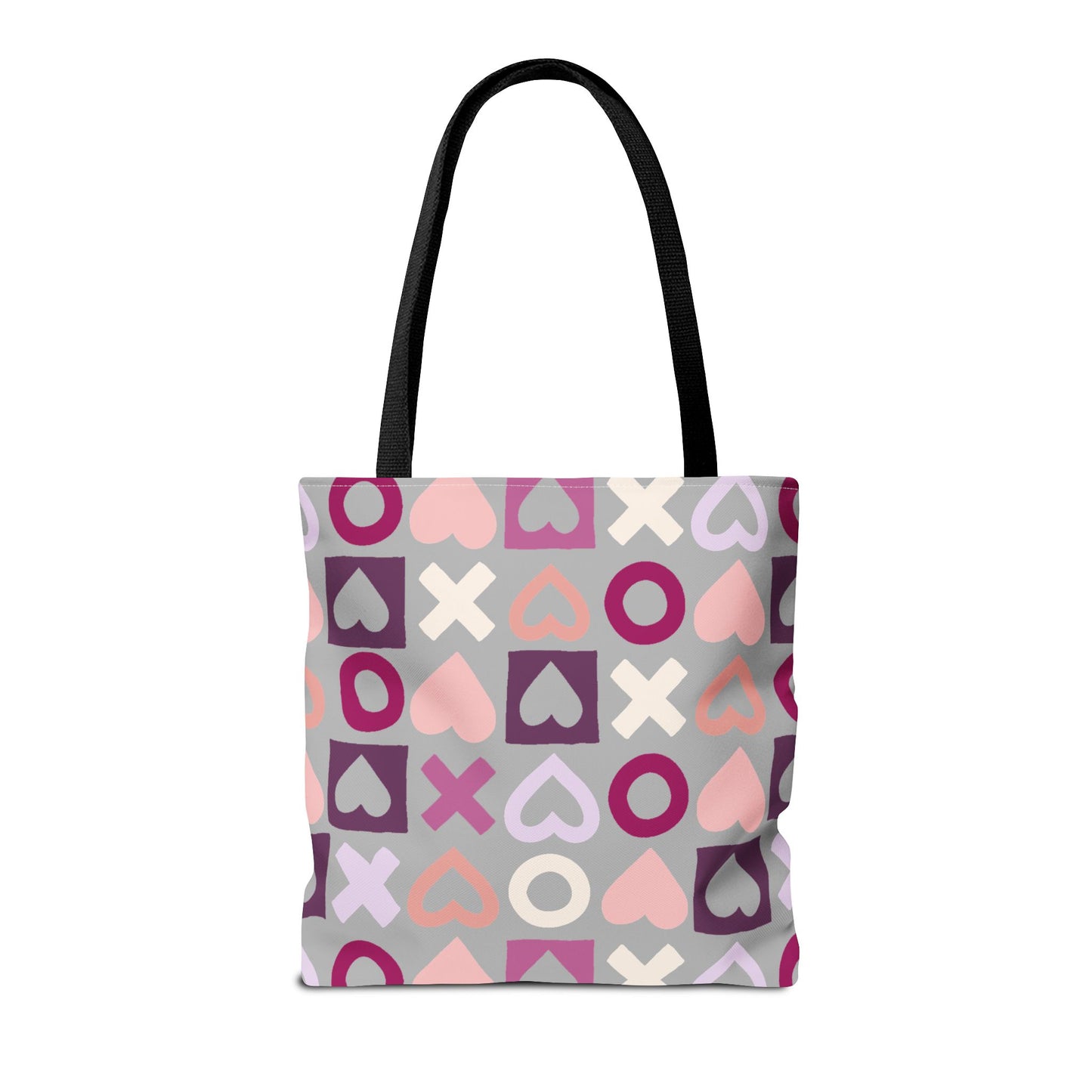 Mother's Day Heart Pattern Tote Bag - Stylish and Practical