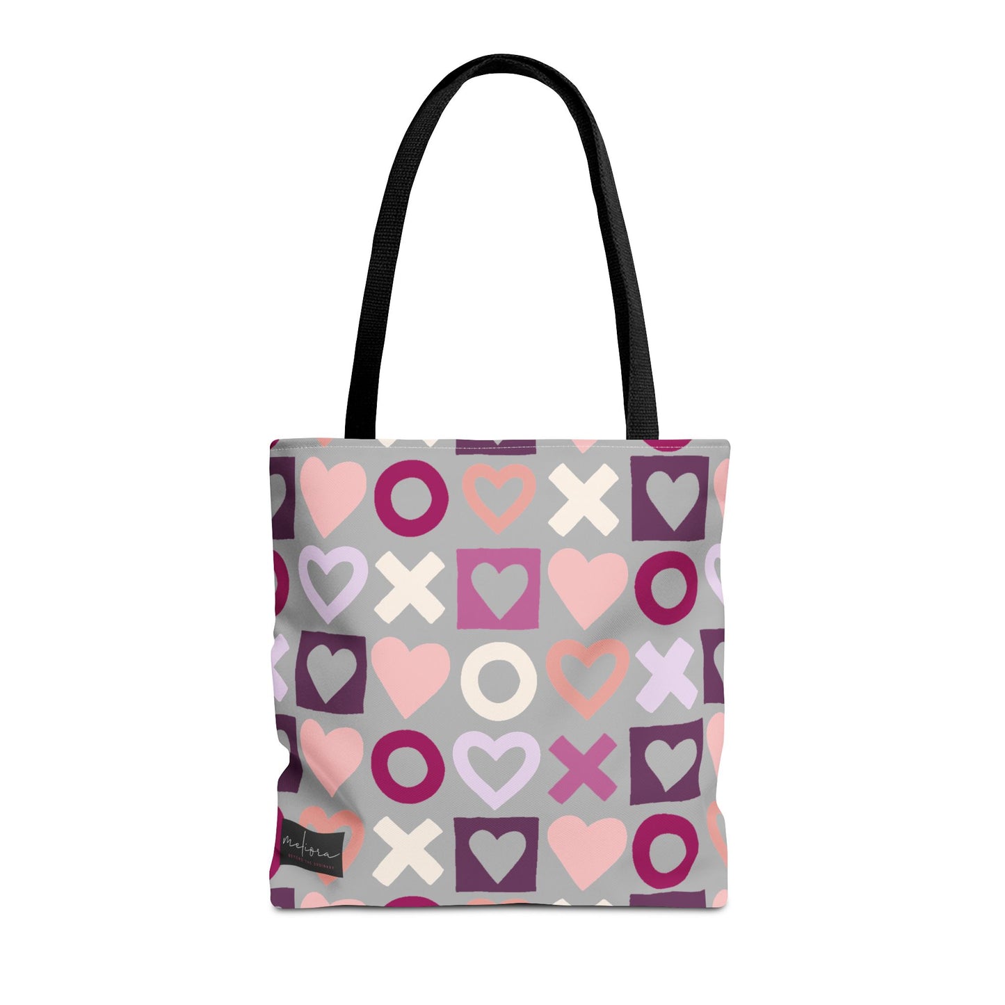 Mother's Day Heart Pattern Tote Bag - Stylish and Practical