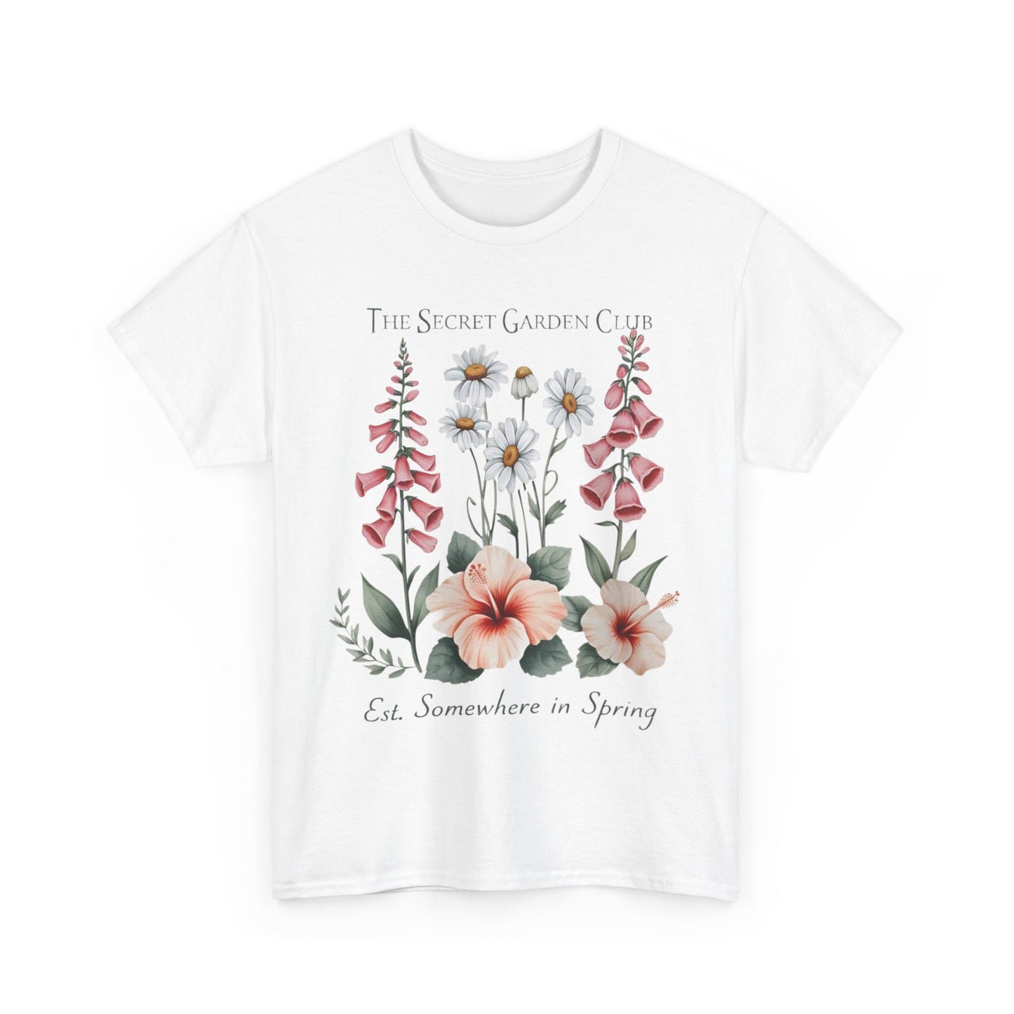 Floral Spring Tee - Relaxed Fit Cotton Shirt for Garden Lovers, Gift for Nature Enthusiasts, Perfect for Spring Celebrations, [...]