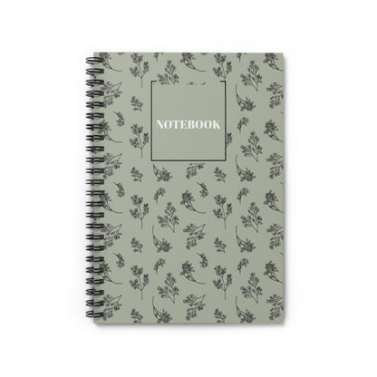 Elegant Floral Spiral Notebook - Perfect for Notes & Journaling
