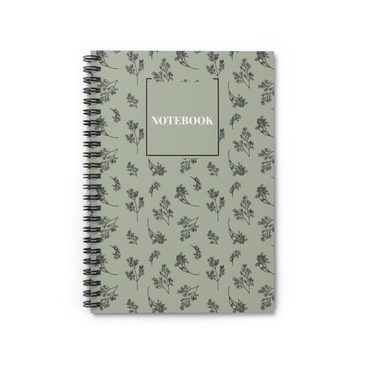 Elegant Floral Spiral Notebook - Perfect for Notes & Journaling