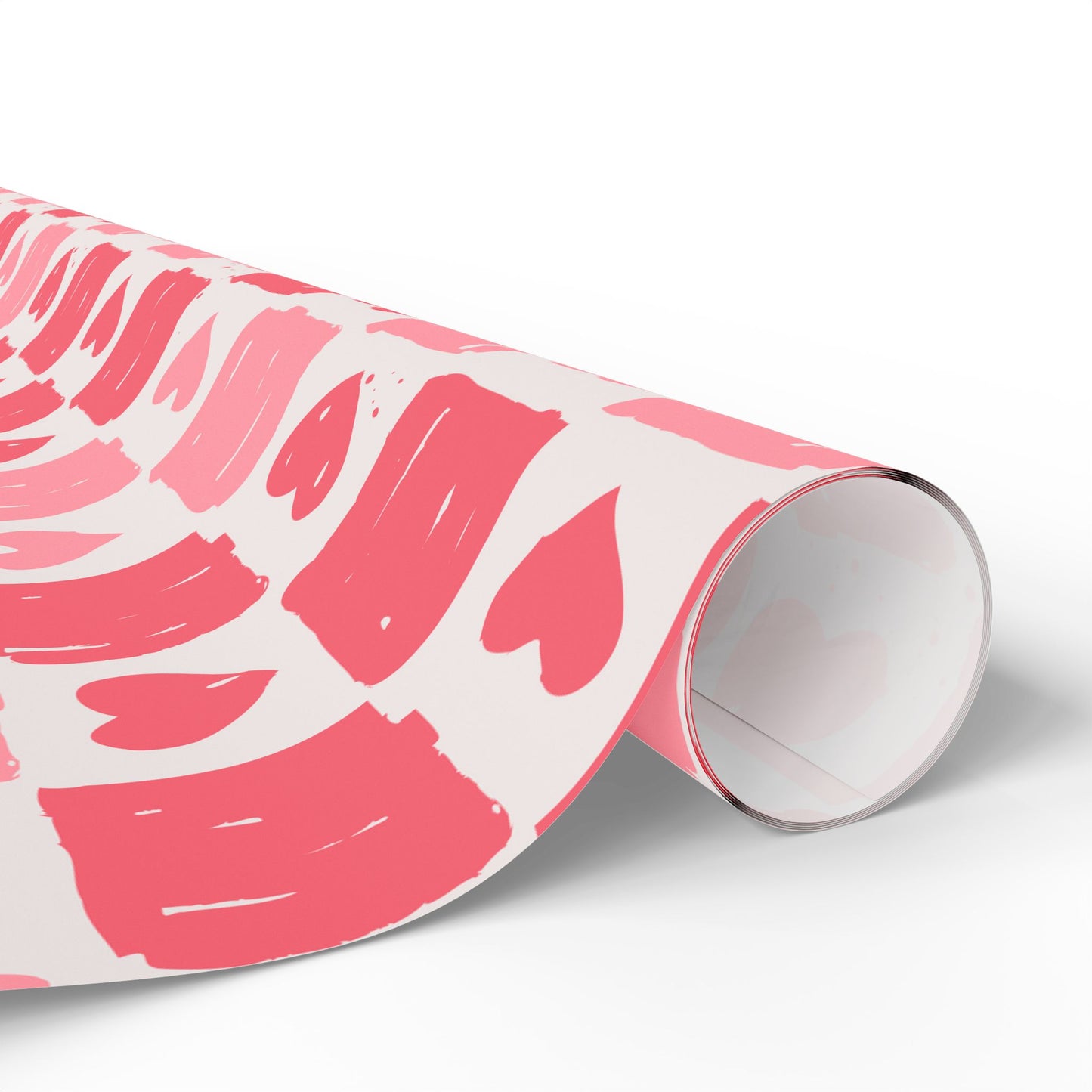 Heart Pattern Wrapping Paper - Valentine's Gift Wrap, Birthday Wrapping, Unique Gift Packaging, Celebration Decor, Eco-Friendly Paper