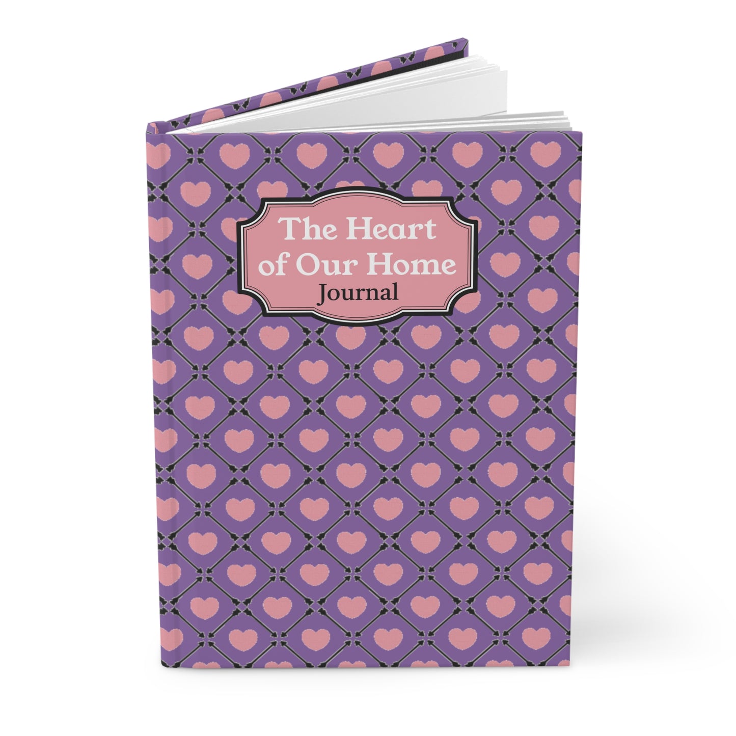 The Heart of Our Home Hardcover Journal for Self-Reflection and Gift Giving