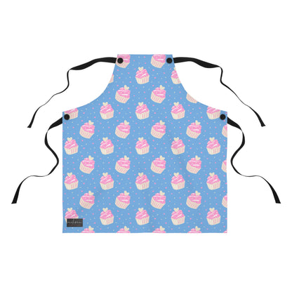 Cute Cupcake Pattern Apron - Perfect for Bakers & Gift Giving