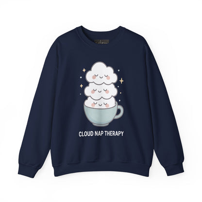 سويت شيرت Cloud Nap Therapy بياقة دائرية